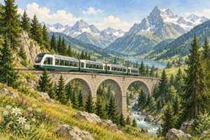 Mehr über den Artikel erfahren Mit dem Glacier Express durch die Schweiz – Vereinsreise 2017