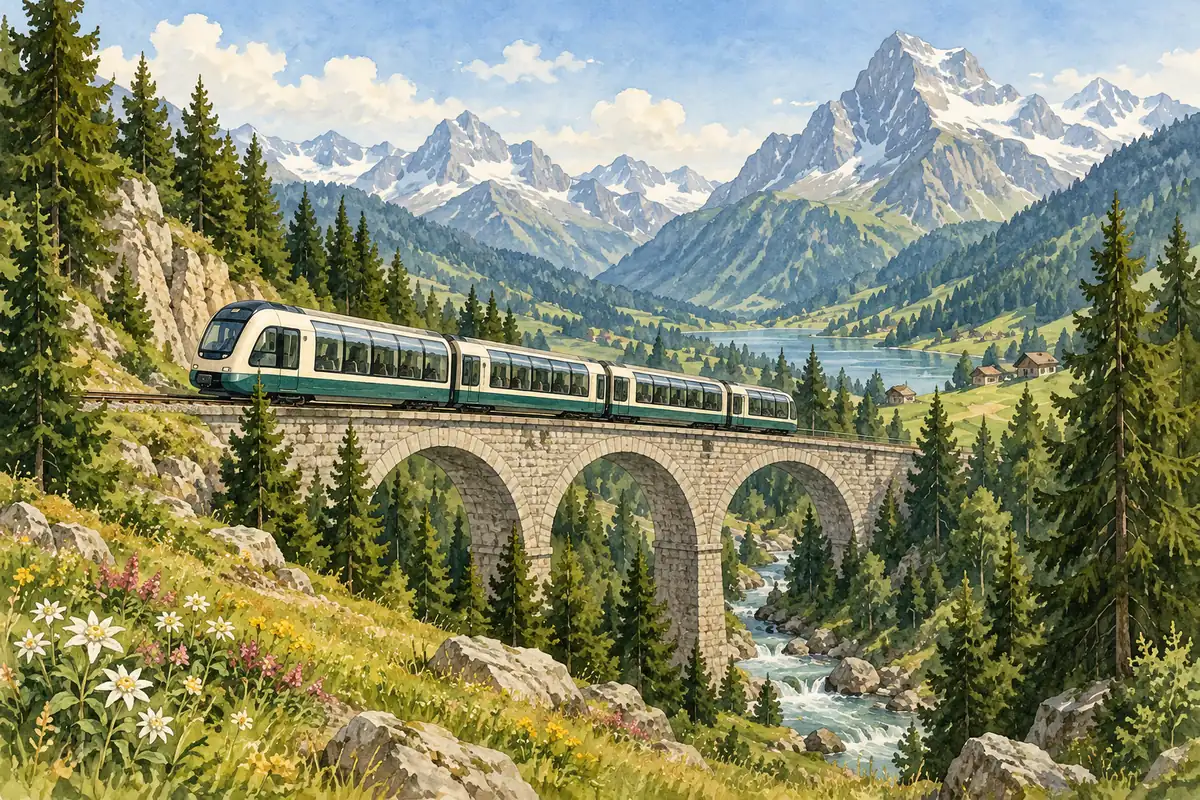 Mehr über den Artikel erfahren Mit dem Glacier Express durch die Schweiz – Vereinsreise 2017